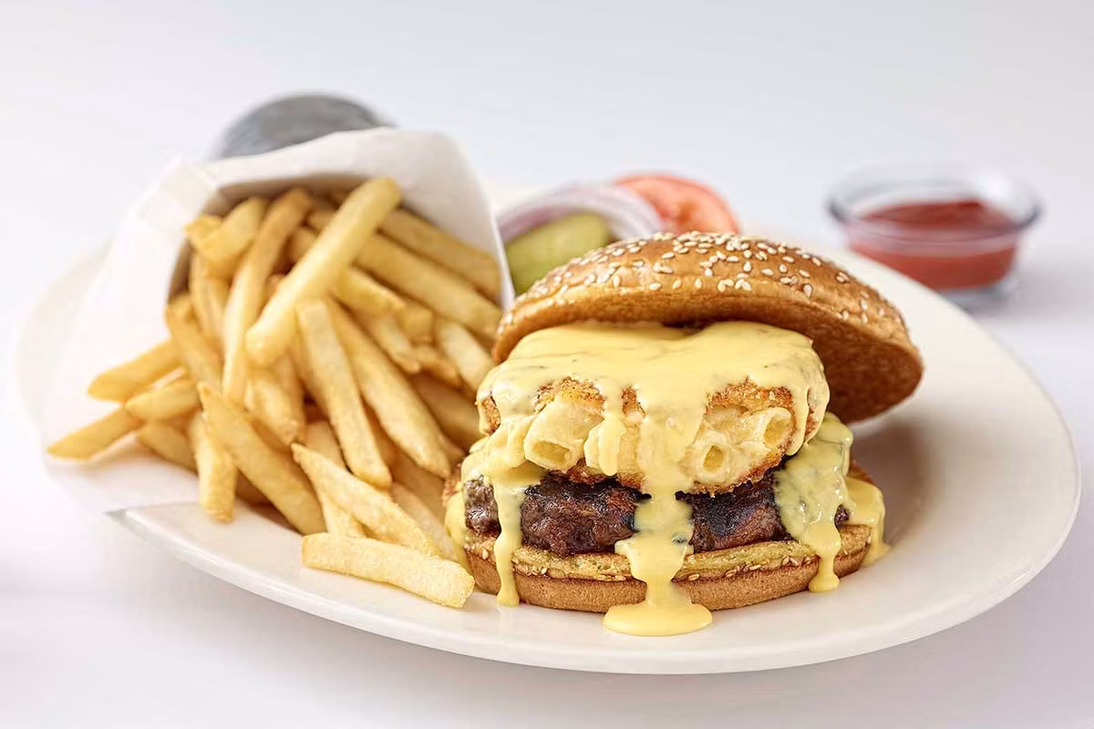 Macaroni and Cheese Burger - The Cheesecake Factory Menu Prices 2026